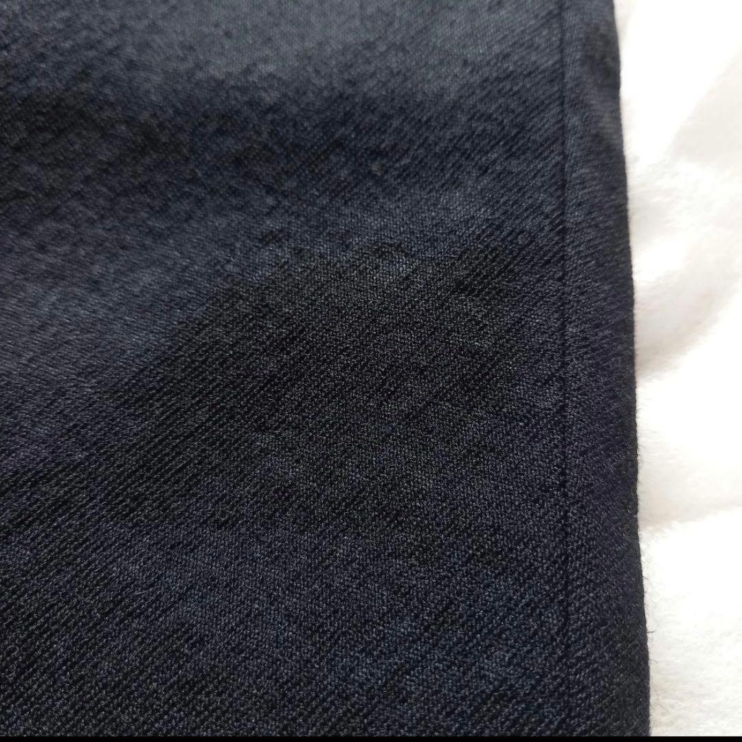 新品　サイズS　ジップアップパンツ　ウール 　マディソンブルー　ブラック
