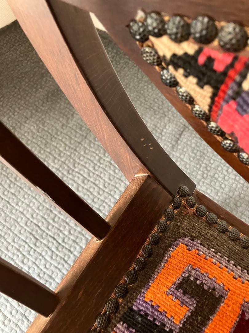 キリム使用　トルコチェア　トルコ製