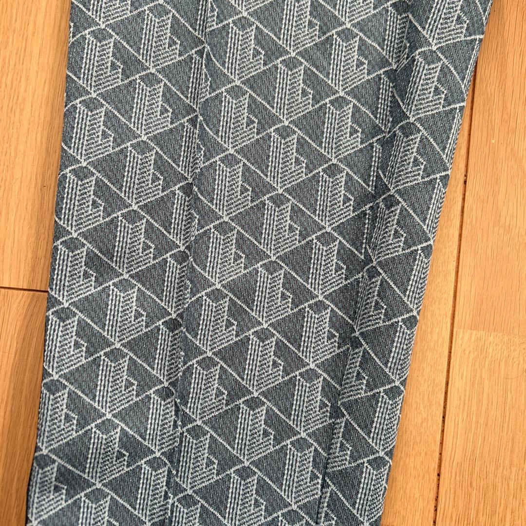 新品未使用　Lacoste サイドテーピングモノグラムジャカードトラックパンツ