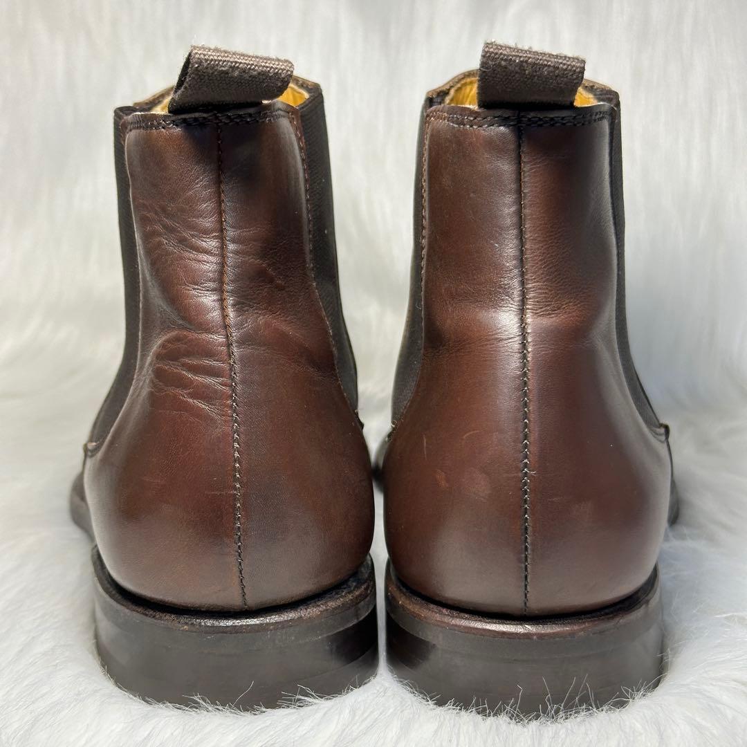 美品✨Berwick バーウィック サイドゴアブーツ 25cmブラウン 351