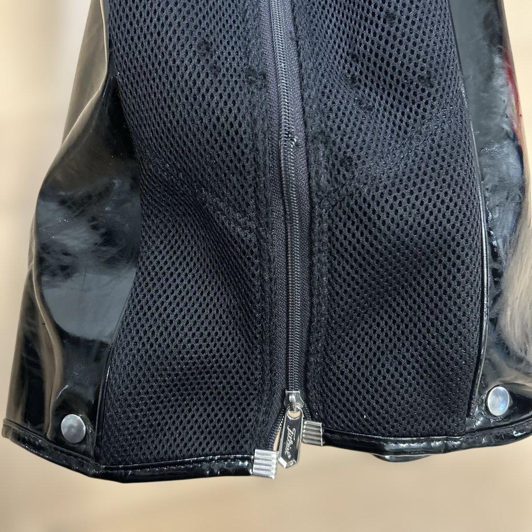 Titleist ゴルフバッグ 黒/赤