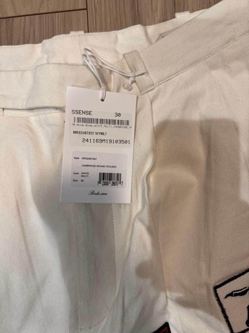 bode cambridge patch trousers ボーディー