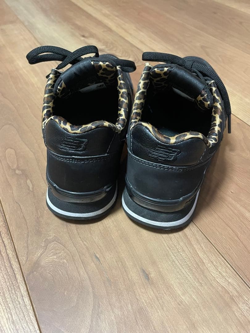 new balance 996 スニーカー black 23.0 レオパード