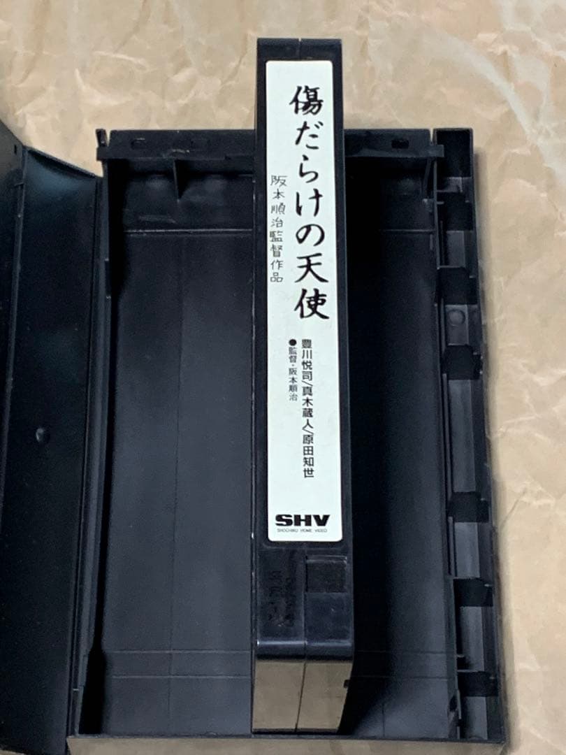 傷だらけの天使　阪本順治監督作品　中古VHSビデオ　豊川悦司　真木蔵人　原田知世