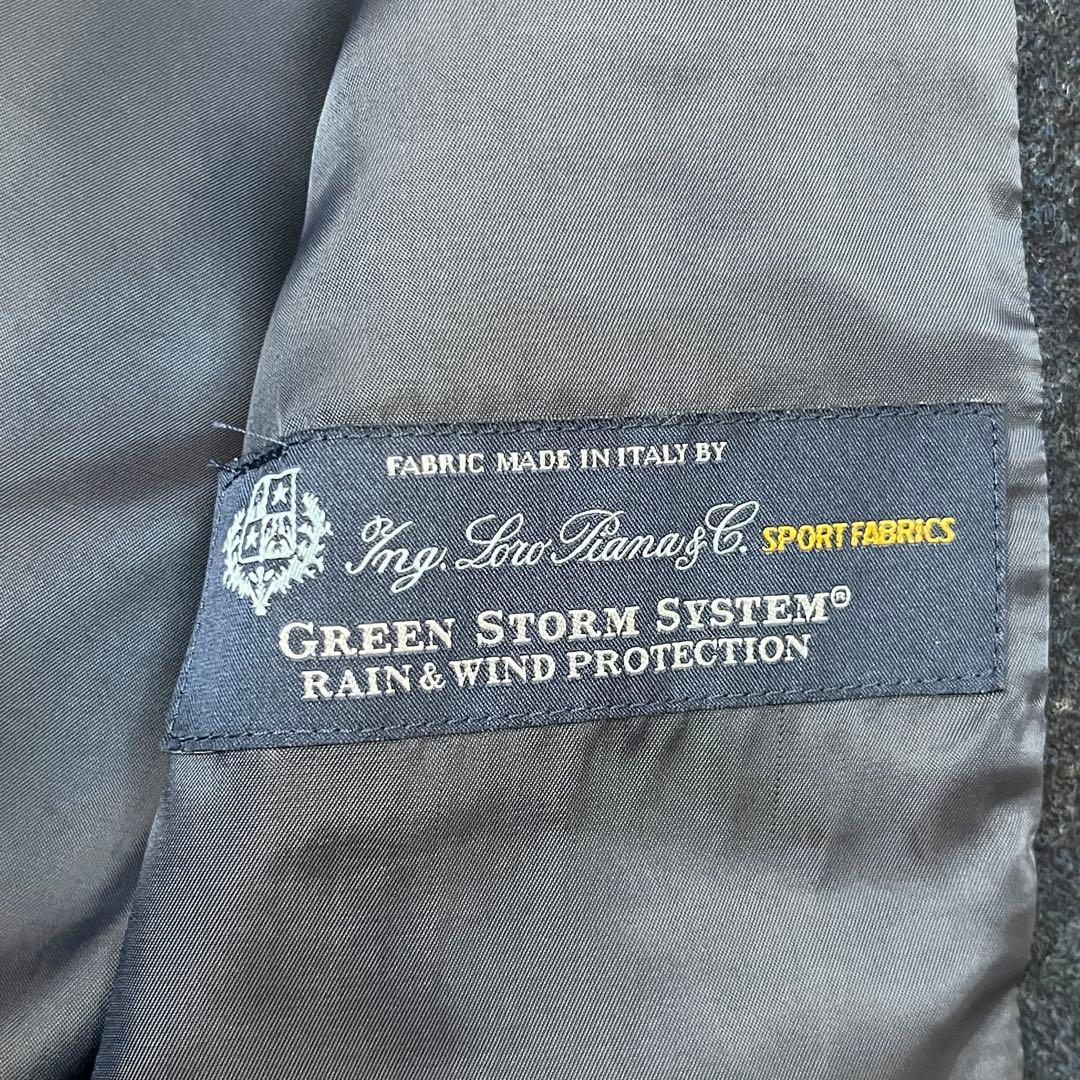 【極美品】グリーンレーベルリラクシング×ロロピアーナ チェスターコート ネイビー