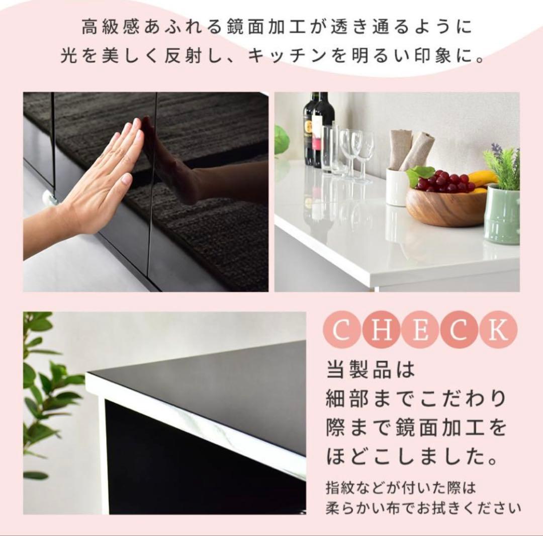 キッチンカウンター ホワイト マーブル