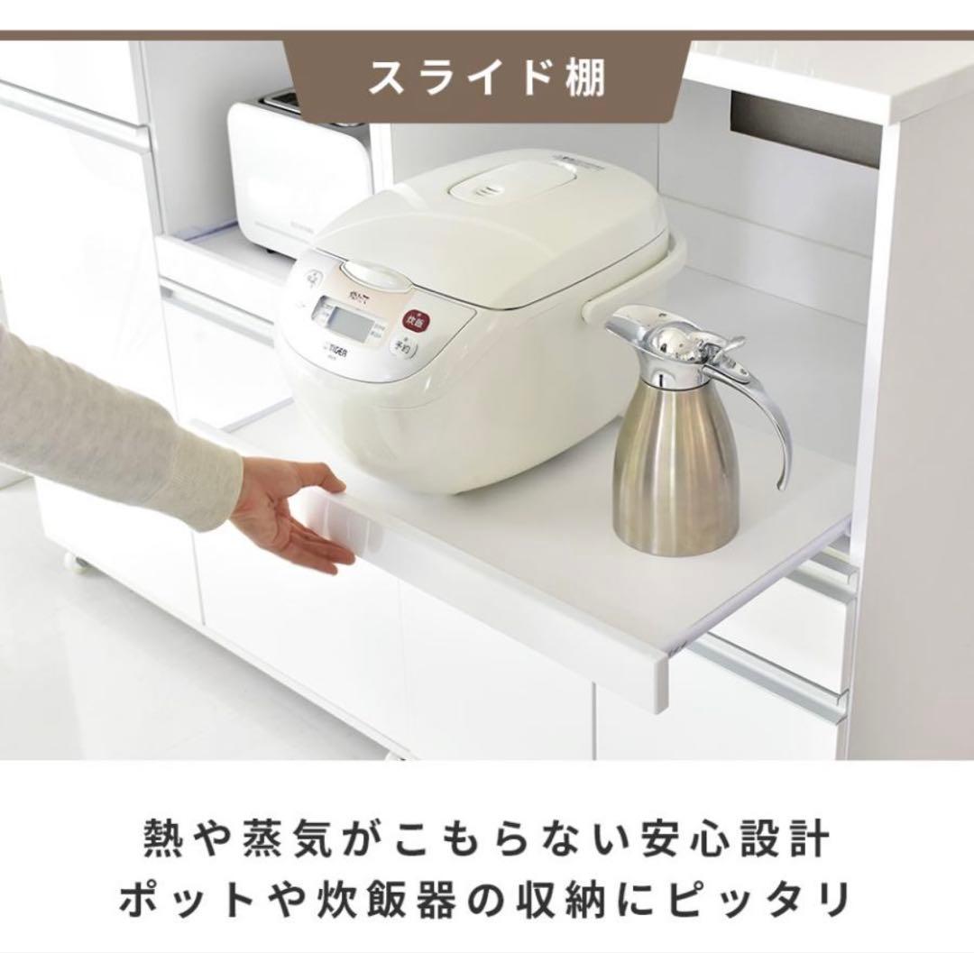 キッチンカウンター ホワイト マーブル