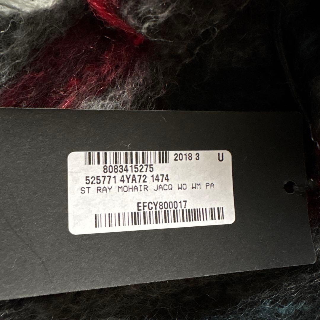 サンローラン　モヘアマフラー