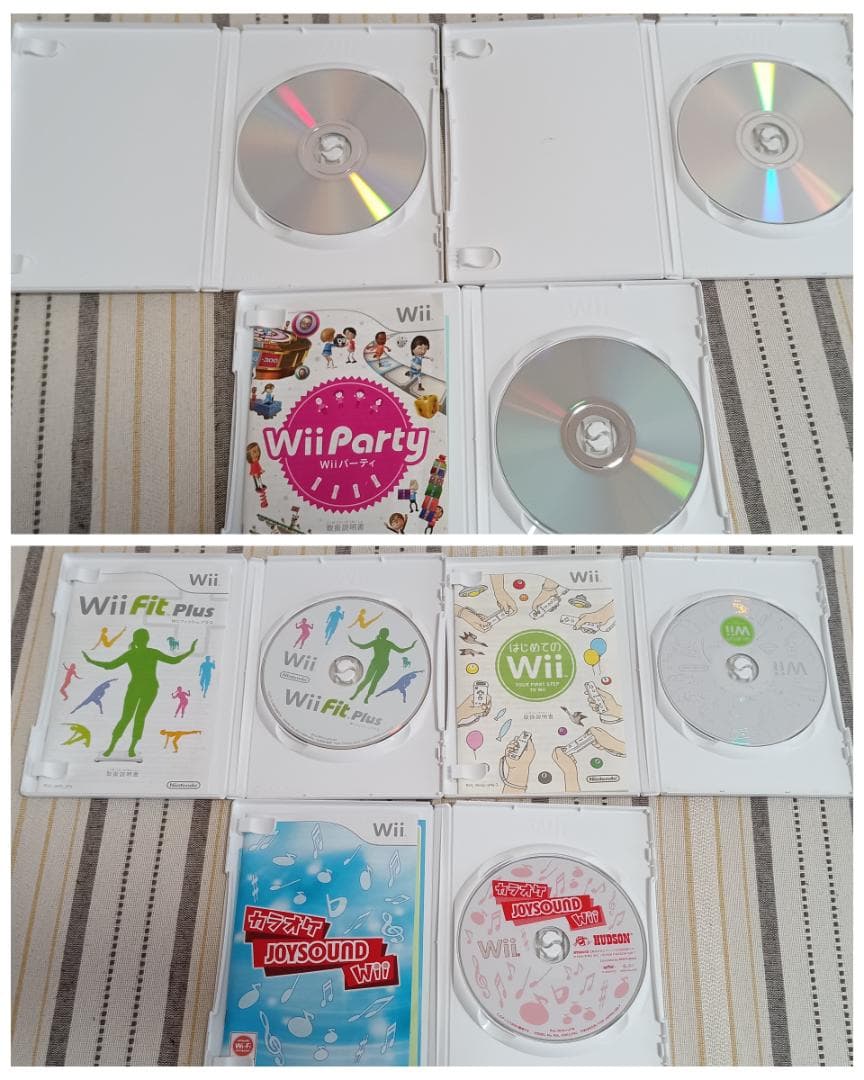 Nintendo Wii ホワイト ゲームと周辺機器