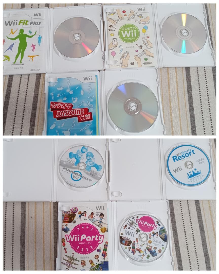 Nintendo Wii ホワイト ゲームと周辺機器