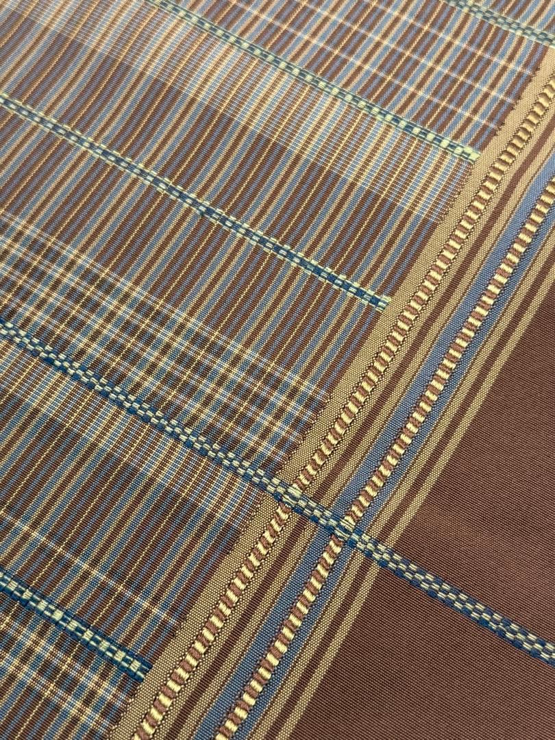 n*o様 伝統工芸士　曽根武勇　全通柄袋帯　落款　逸品　　一回のみ使用　芯入れ仕