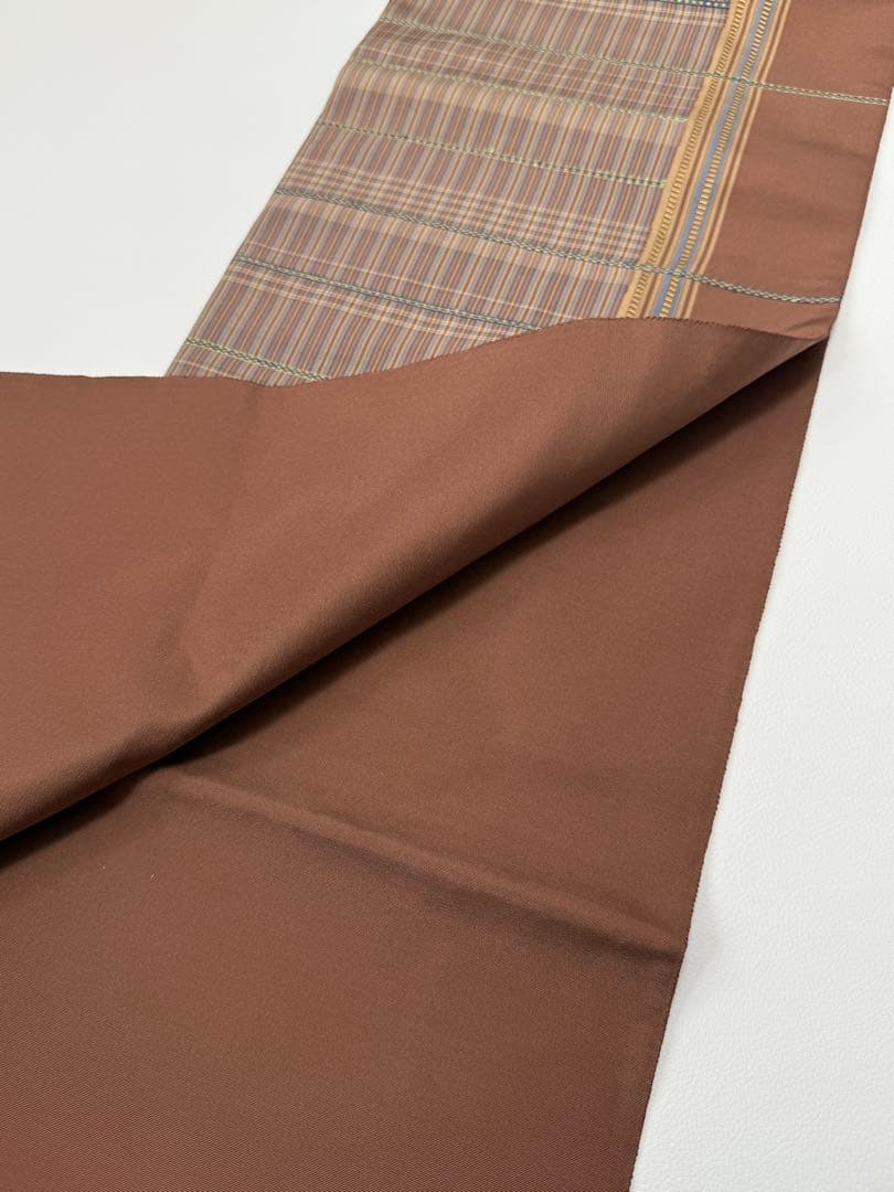 n*o様 伝統工芸士　曽根武勇　全通柄袋帯　落款　逸品　　一回のみ使用　芯入れ仕