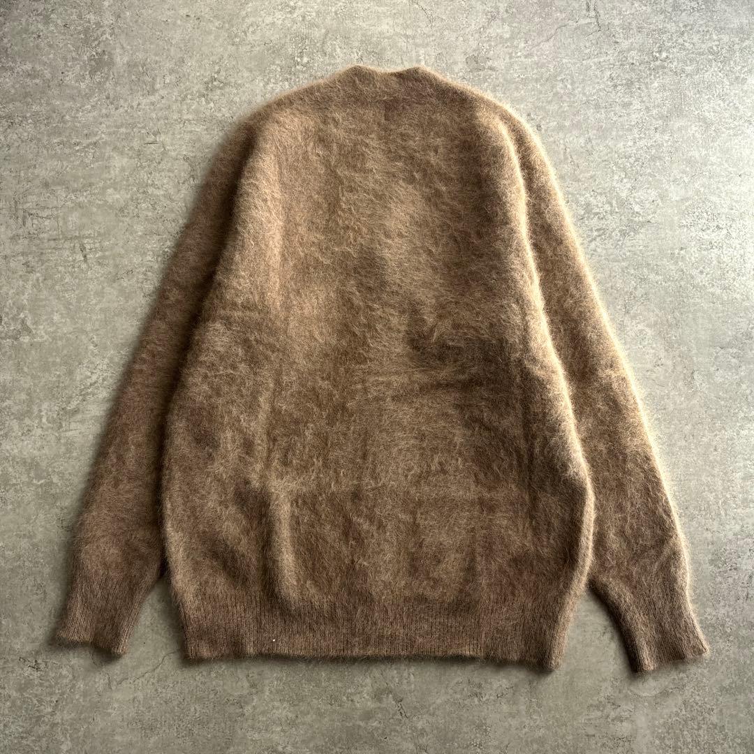 極美品■Ron Herman【S】ラクーン ニット カーディガン ベージュ