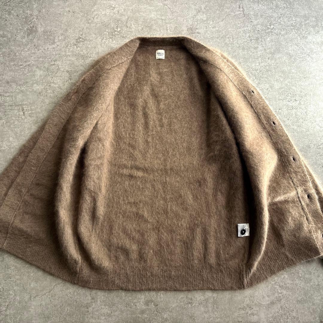 極美品■Ron Herman【S】ラクーン ニット カーディガン ベージュ