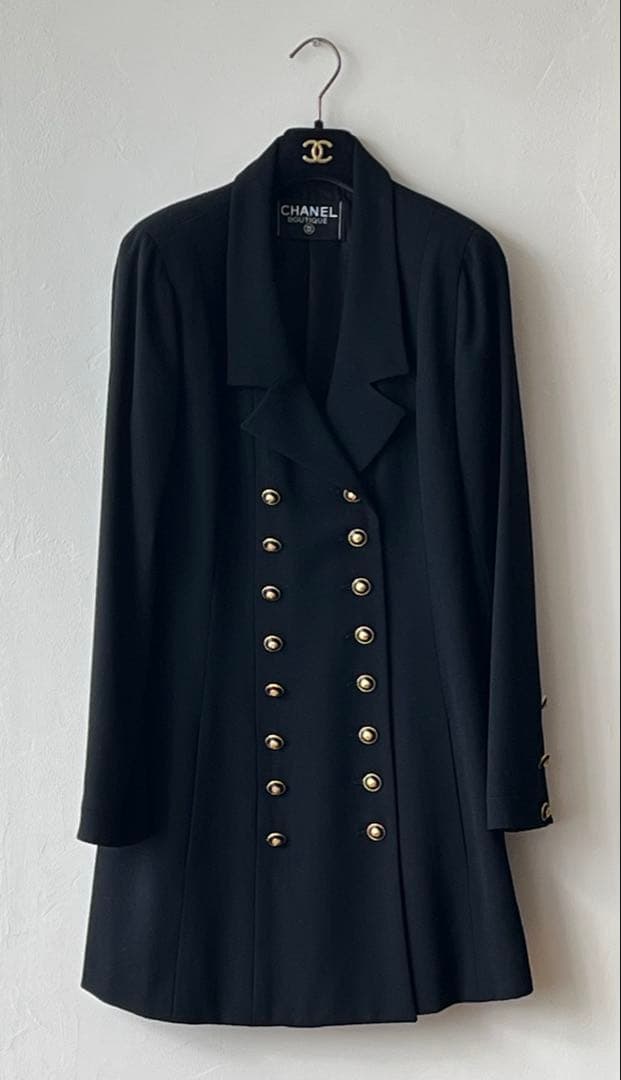 CHANEL シャネル ロング ジャケット ヴィンテージ