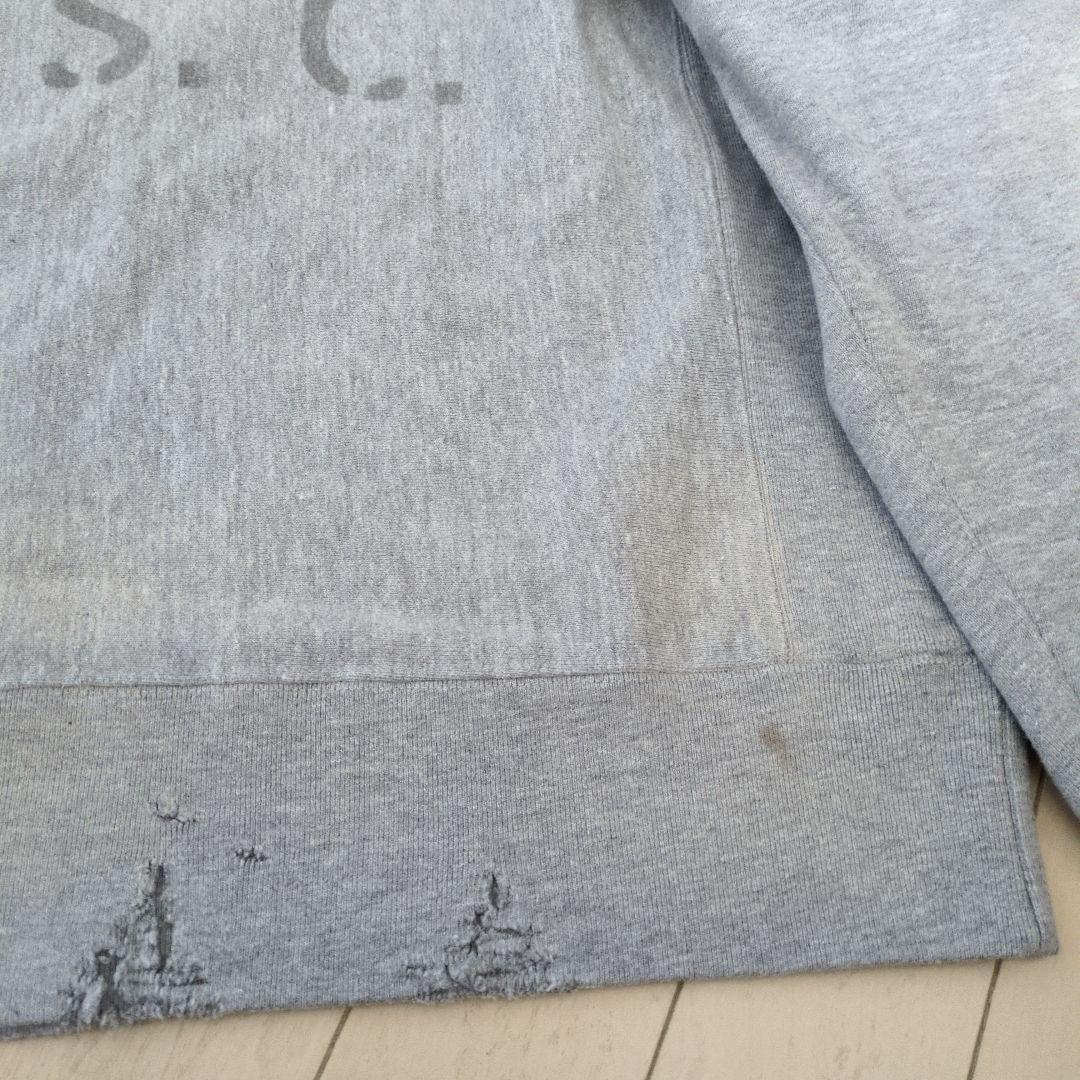 FREEMANS SPORTING CLUB 　スウェット　ダメージ加工