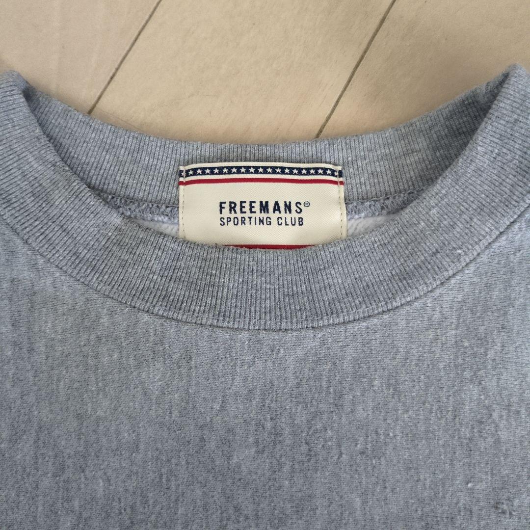 FREEMANS SPORTING CLUB 　スウェット　ダメージ加工