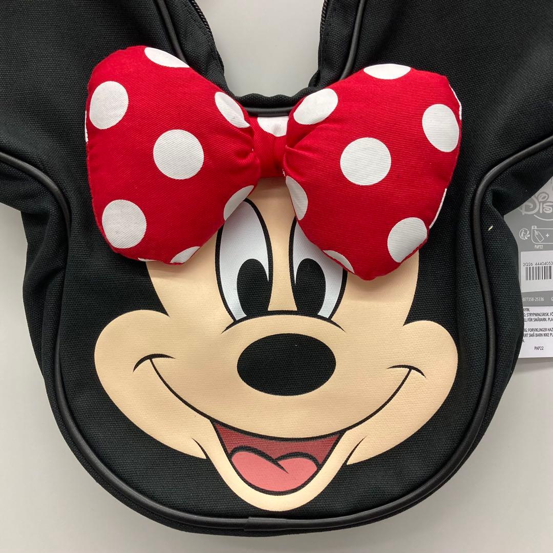 ミニー ビッグフェイス トートバッグ ショルダーバッグ ディズニー