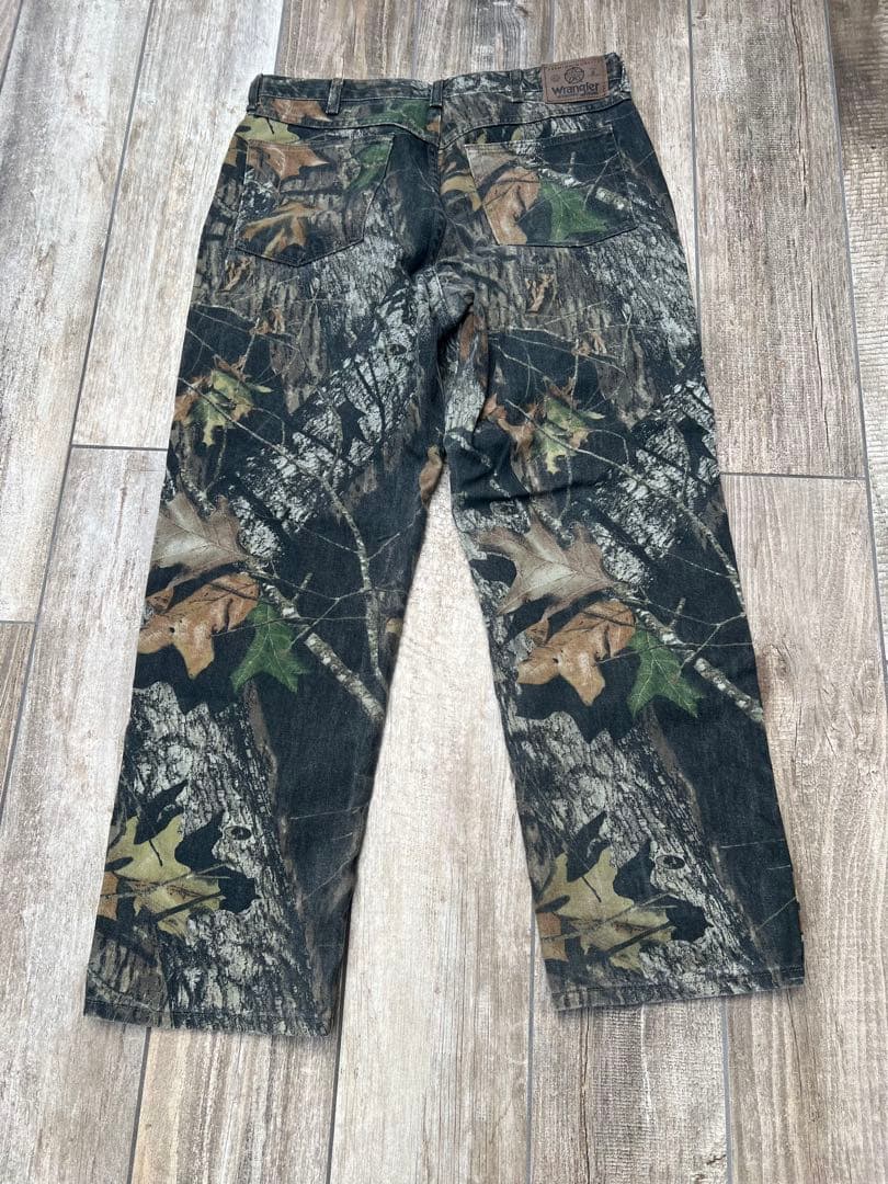 古*代様 90s Wrangler ダブルニー　リアルツリーカモ　検）sup カ