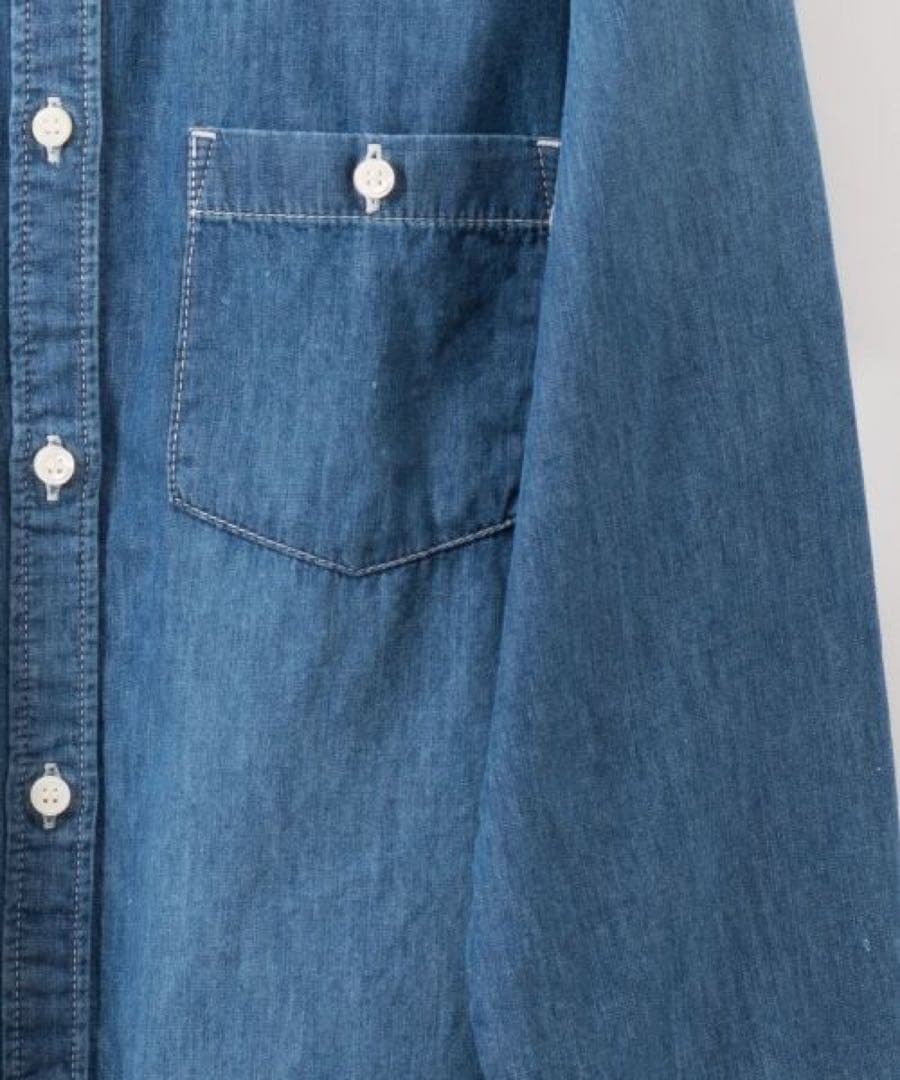 新品未使用　グレースコンチネンタル　ライトデニムウエスタンシャツ36