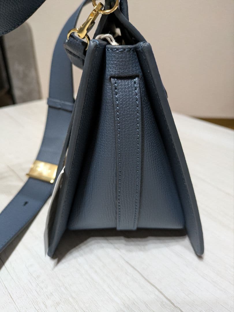 専用　POLÈNE NUMERO sept ショルダーバッグ ミッドナイトブルー