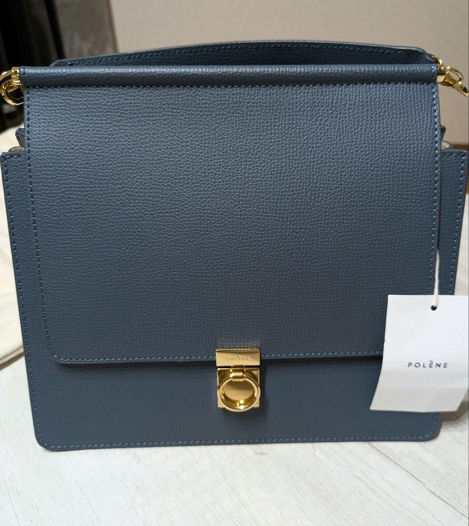 専用　POLÈNE NUMERO sept ショルダーバッグ ミッドナイトブルー