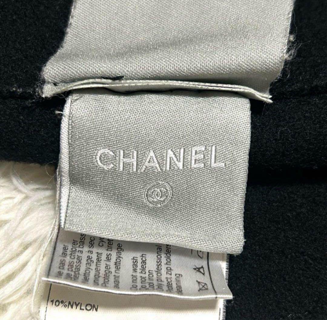 シャネル　スカート　size34(XS相当) ブラック系 ココマーク