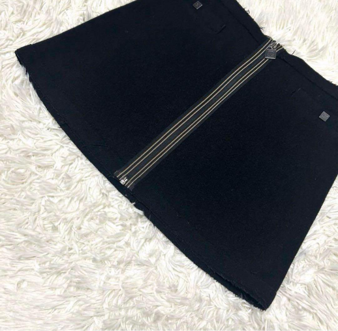 シャネル　スカート　size34(XS相当) ブラック系 ココマーク