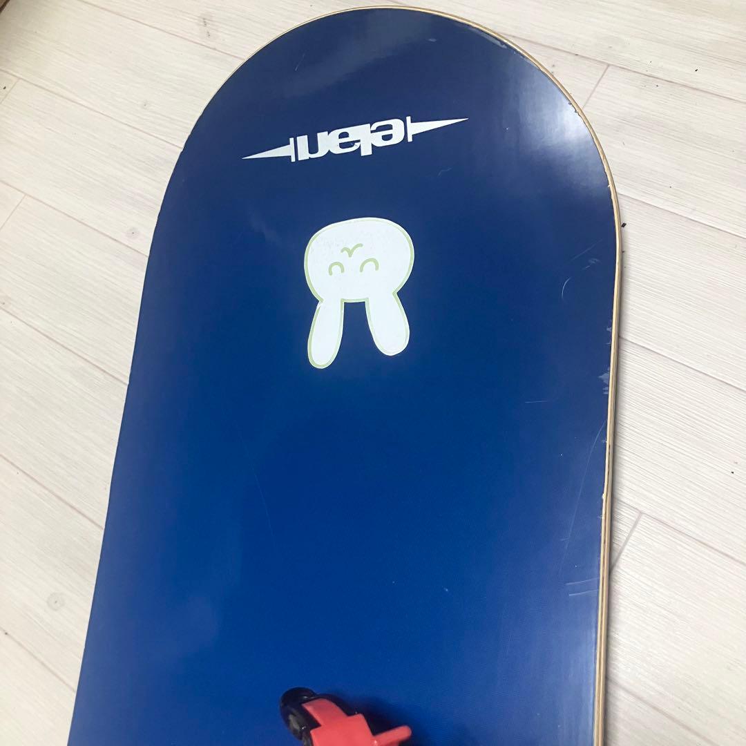 ケース付/elan エランスノーボードセット148cm FLUXバインM/L