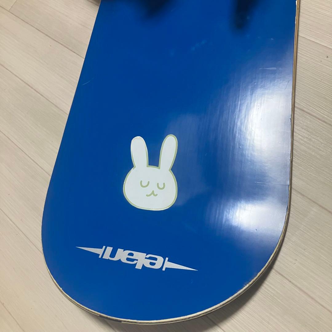 ケース付/elan エランスノーボードセット148cm FLUXバインM/L