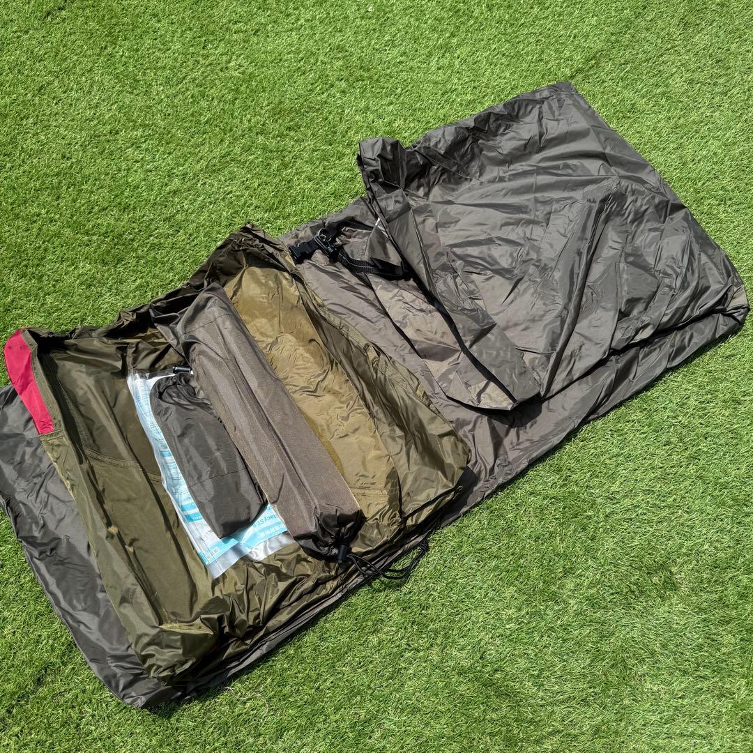 新品　OGAWA　ステイシー ST-2　カーキレッド　ロングセラーテント