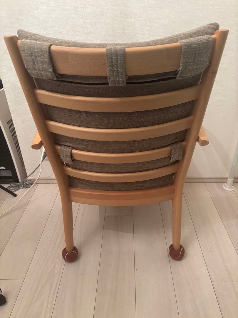 ニトリ ダイニングチェア　Nコレクション　C-27M肘/DC