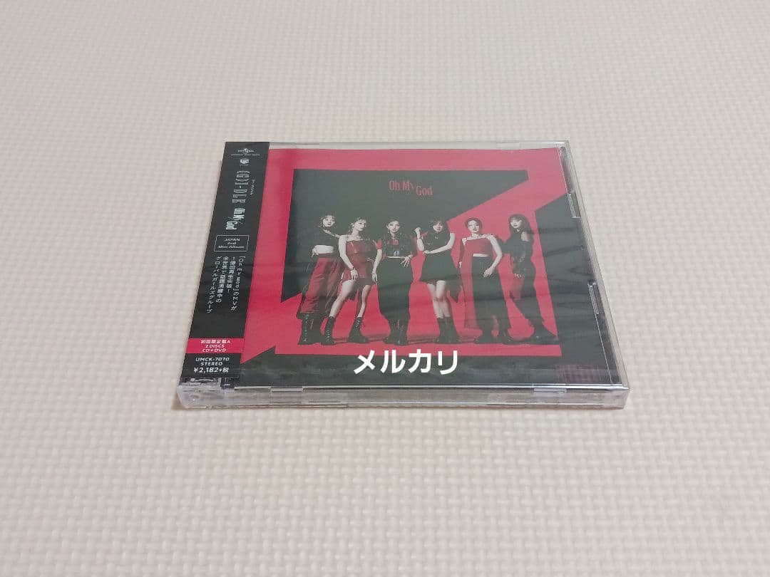 (G)I-DLE Oh my god 初回限定盤A 国内盤CD+DVD