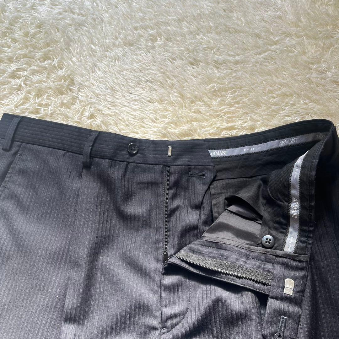 XXL! アルマーニ ARMANI COLLEZIONI スーツ 濃紺 52