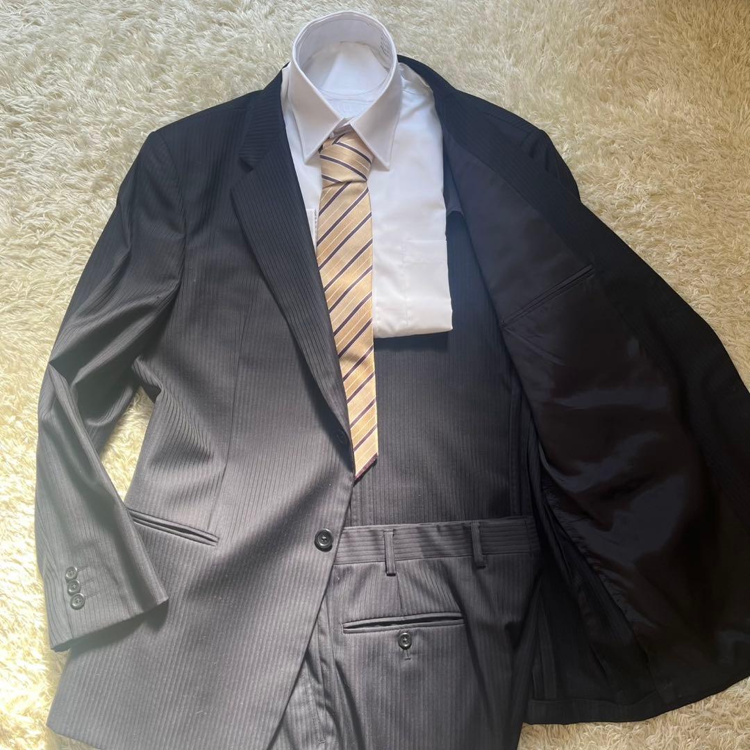 XXL! アルマーニ ARMANI COLLEZIONI スーツ 濃紺 52