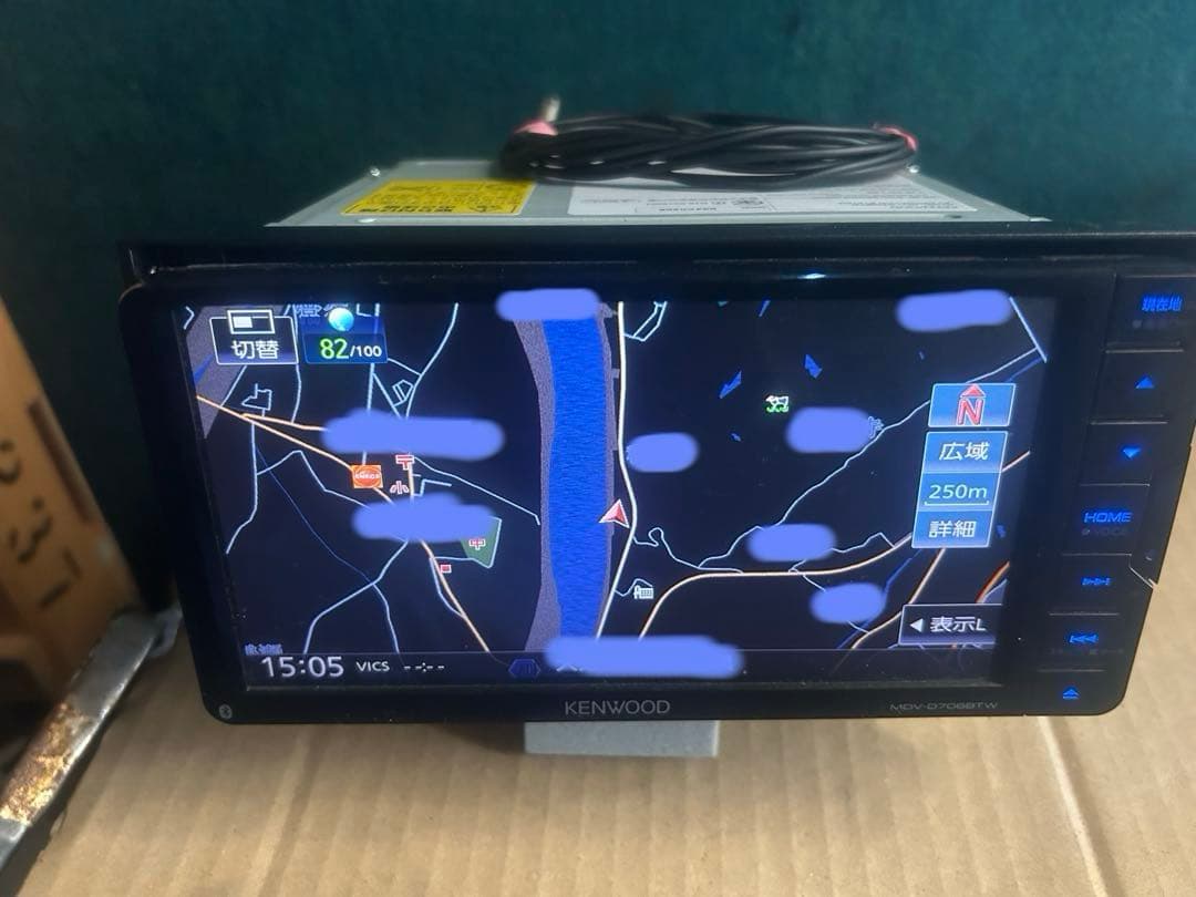 KENWOOD MDV-D706BTW 中古品