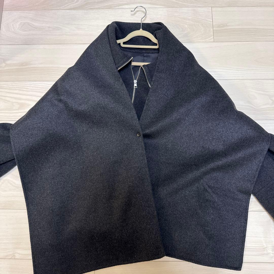 ADAM ET ROPÉ ウール ジップアップコート