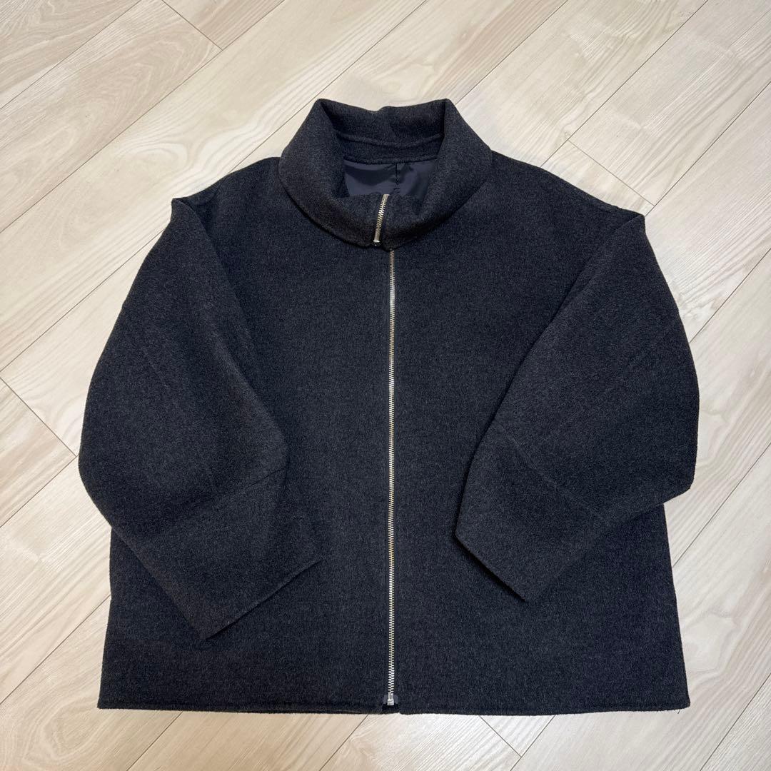 ADAM ET ROPÉ ウール ジップアップコート