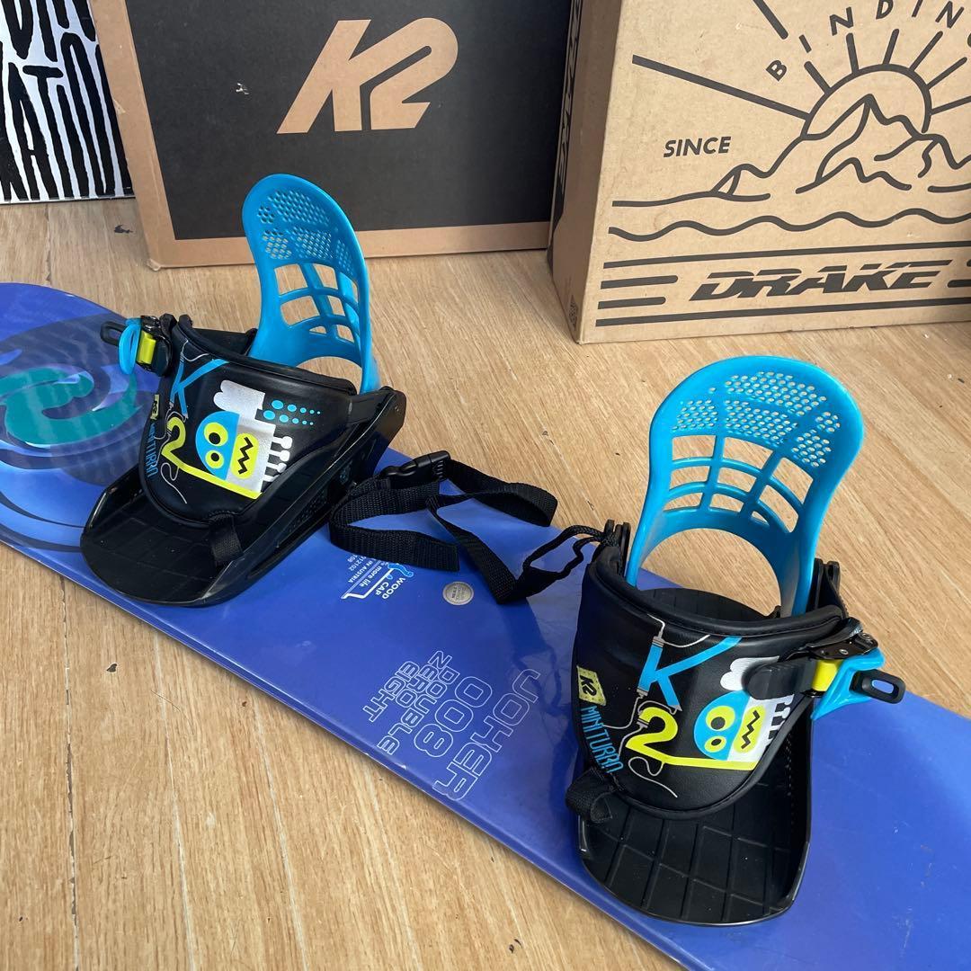 OXYGEN×K2　キッズスノーボード　バイン付3点セット　108㎝