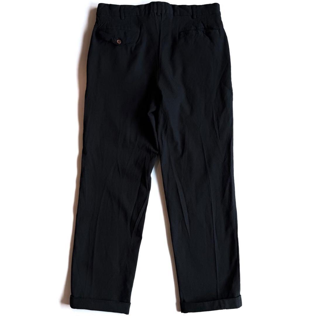 コムデギャルソンオムドゥ ポリ 縮絨 パンツ