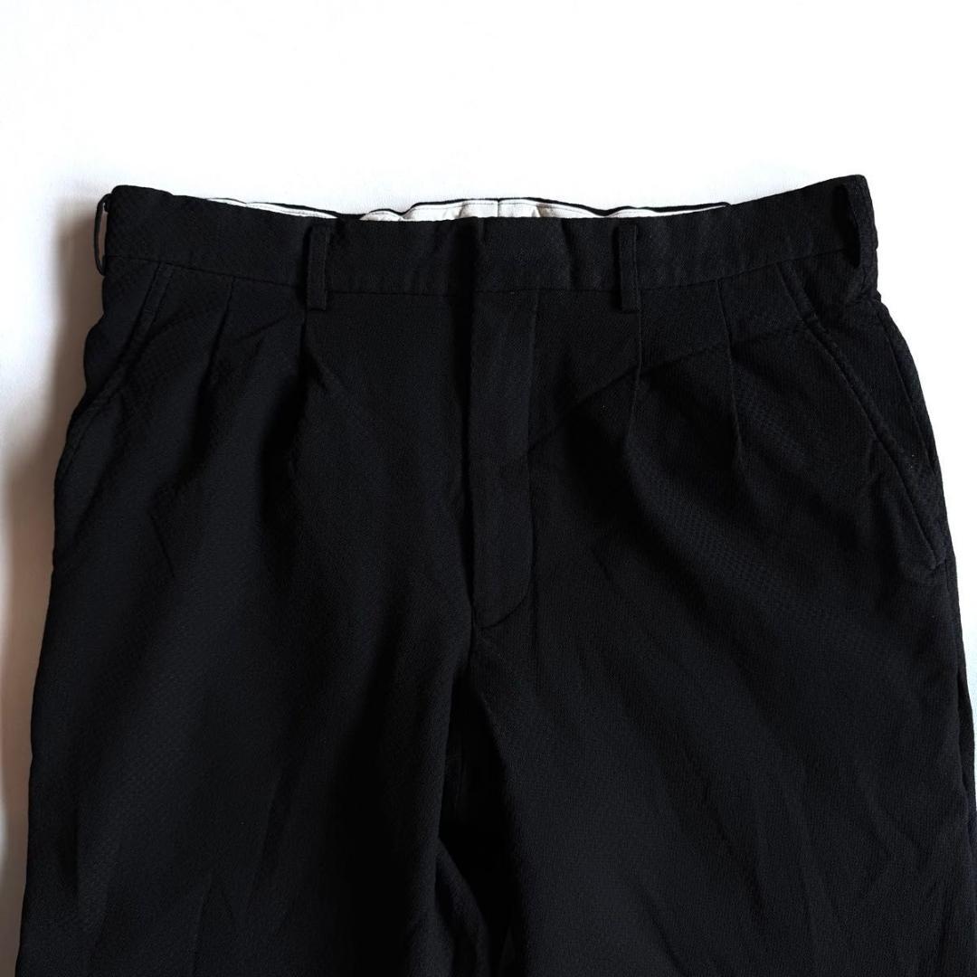コムデギャルソンオムドゥ ポリ 縮絨 パンツ