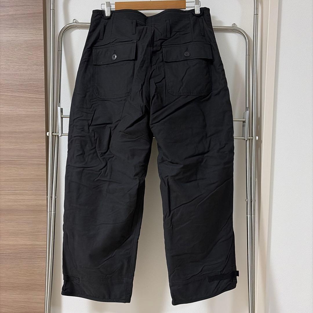 新品【WAIPER.inc】米軍 A-2 デッキパンツ WP124 ブラック