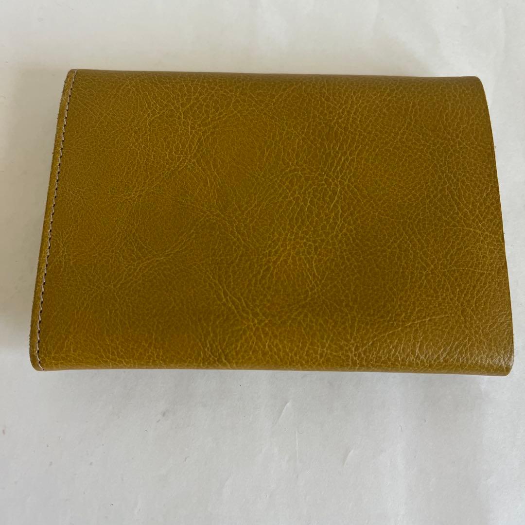 美品イルビゾンテ ウォレット 財布 限定カラーカリー オリーブ ドラ