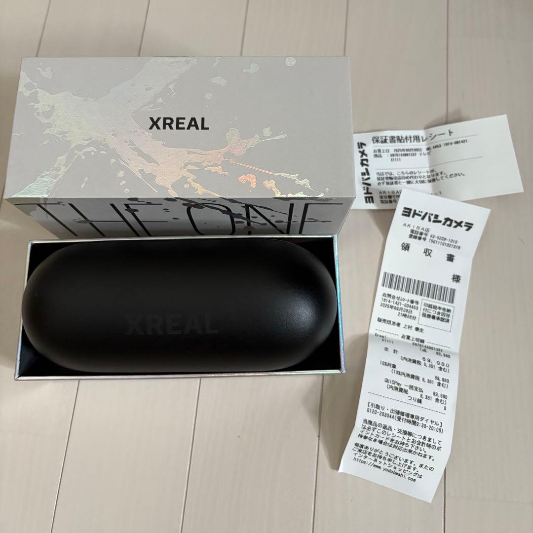 XREAL ONE ARグラス 【ほぼ未使用美品】