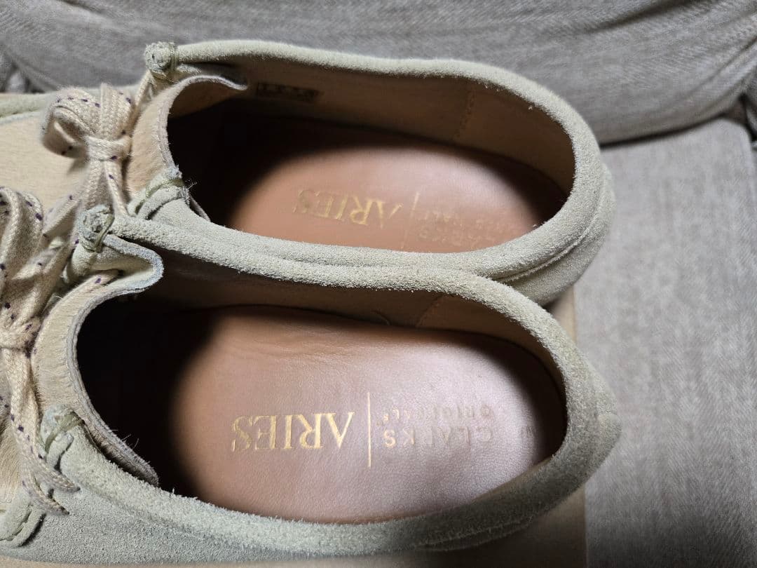 靴 Clarks Wallabee. Maple Combi MAPLE