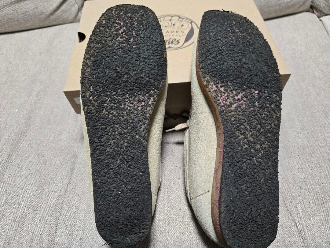 靴 Clarks Wallabee. Maple Combi MAPLE