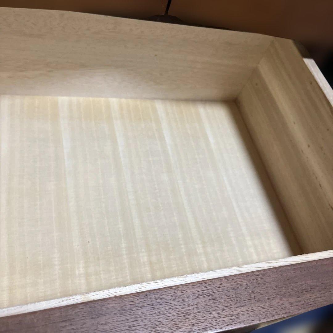 た*様 佐藤工芸 ウォールナット デュオ チェスト　W89cm