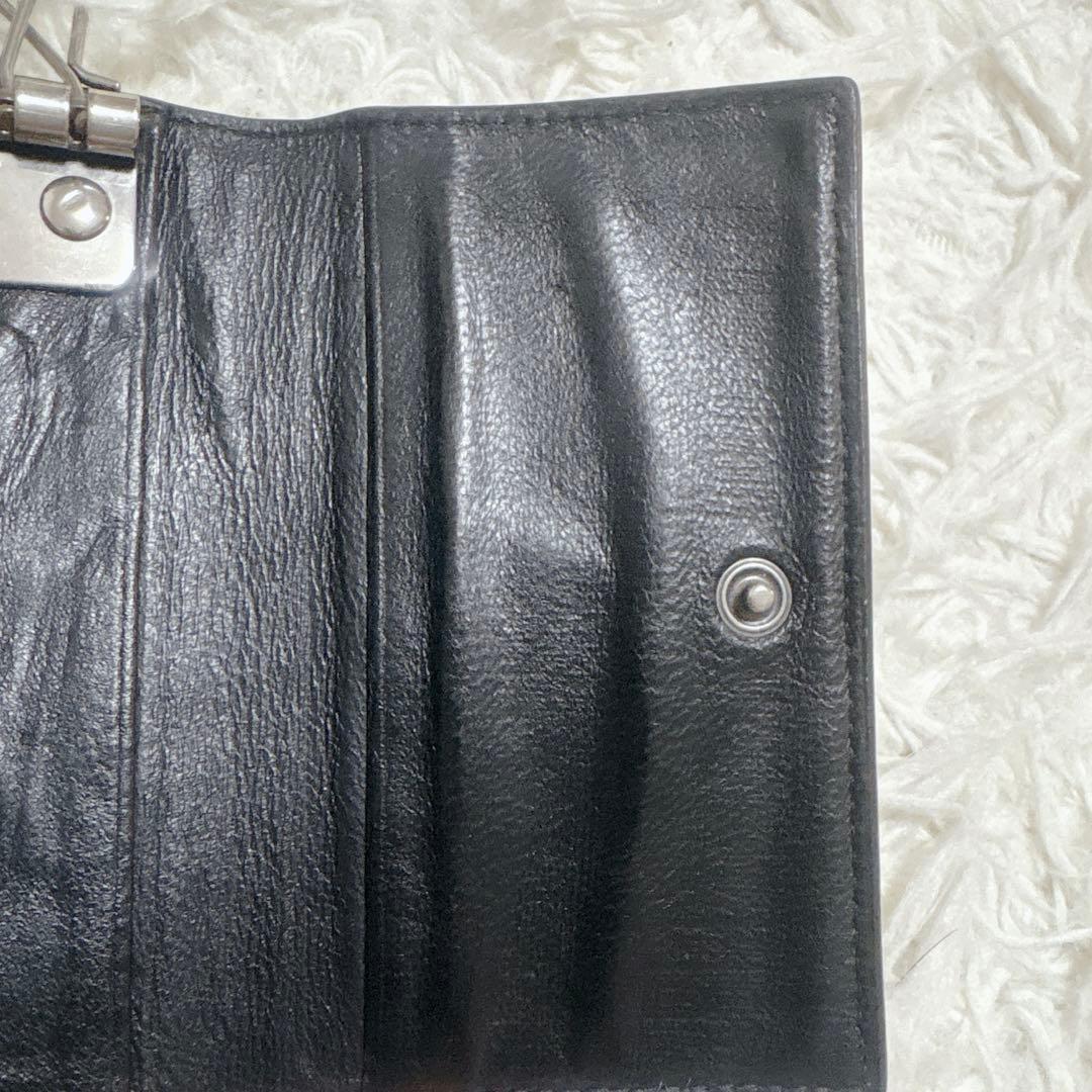 【希少】バレンシアガ 6連キーケース BBモノグラム シグネチャー コーテッド