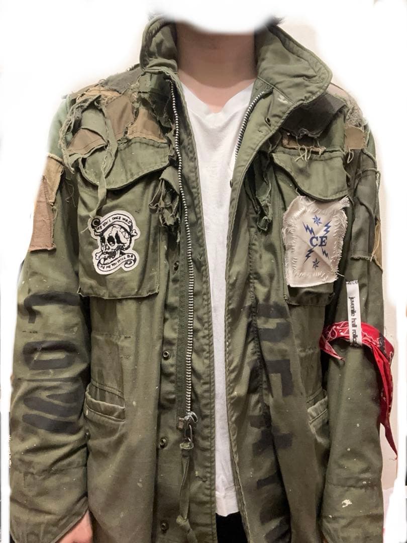 ジャケット・アウター juvenilehallrollcall hino cannabis m65