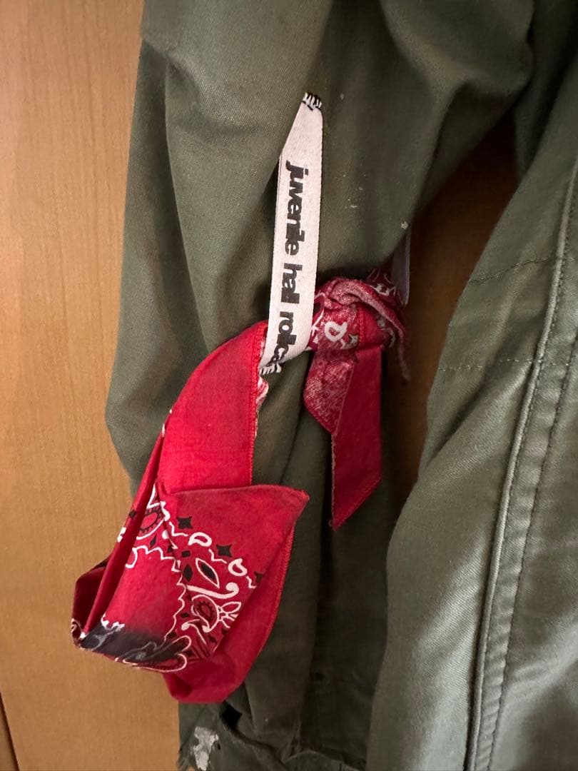 ジャケット・アウター juvenilehallrollcall hino cannabis m65